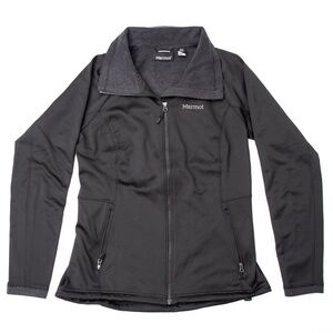Women's Marmot Fleece Full Zip Jacket Blue Zipper Pockets Style J45410 MEDIUM